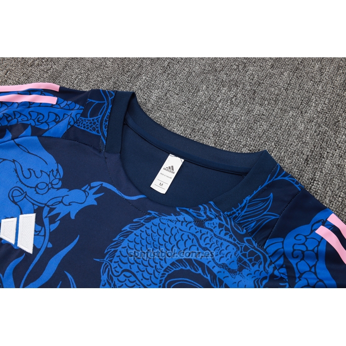 Chandal del Real Madrid Dragon Manga Corta 2024-2025 Azul - Pantalon Corto